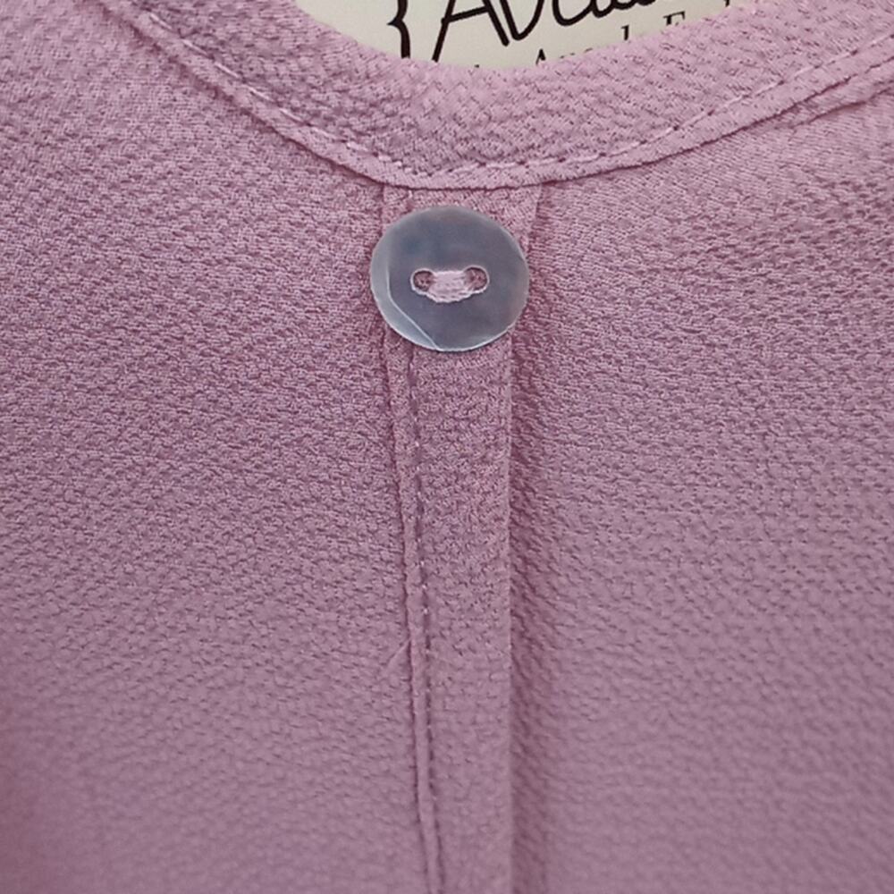 Available by Angela Fashion Women's New Pink Long Sleeve Crop Top Size Medium - Picture 6 of 14